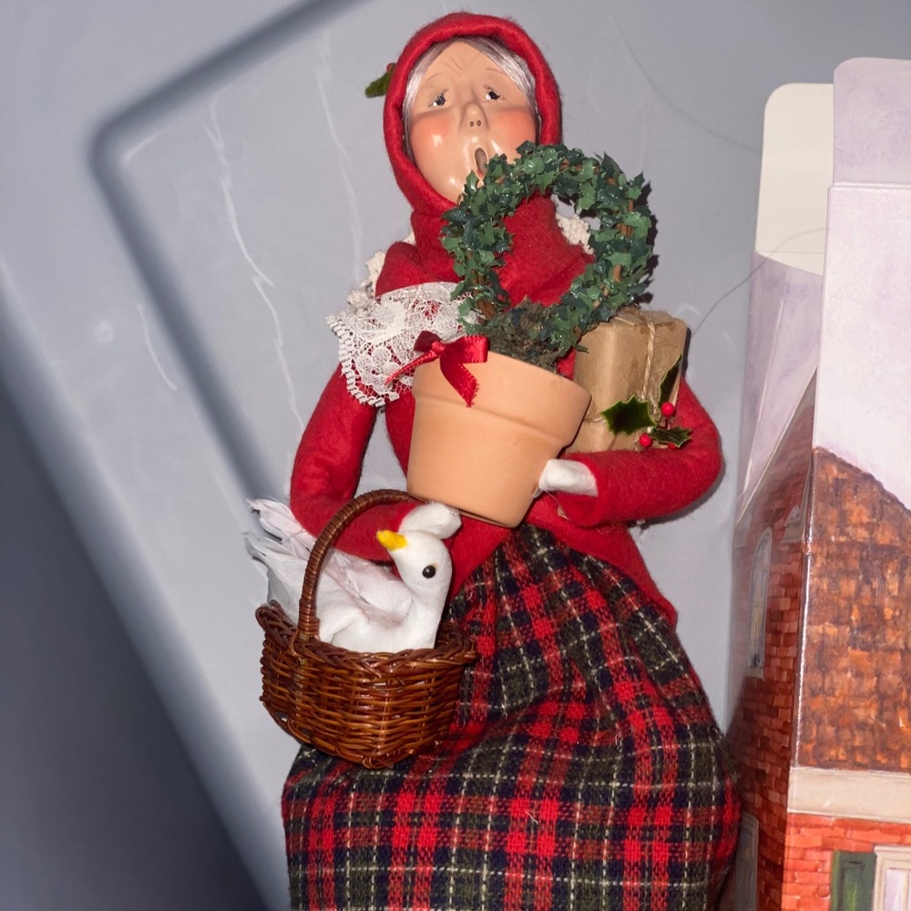 Byers Choice doll 14” tall